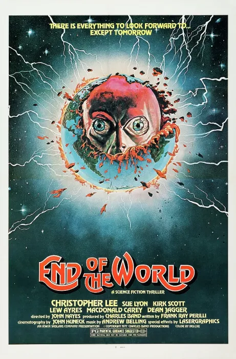 Framed Print : END OF THE WORLD, US poster art, 1977