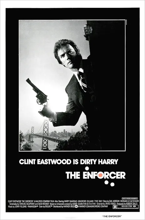 Framed Print : THE ENFORCER, Clint Eastwood, 1976