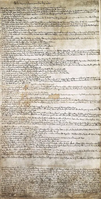 Framed Print : England. Carta Magna (1212). Manuscript Add. 4838. UNITED KINGDOM. London. The British Museum. AISA / Everett Collection**US SALES ONLY** Framed Print : England. Carta Magna (1212). Manuscript Add. 4838. UNITED KINGDOM. London. The British Museum. AISA / Everett Collection**US SALES ONLY**