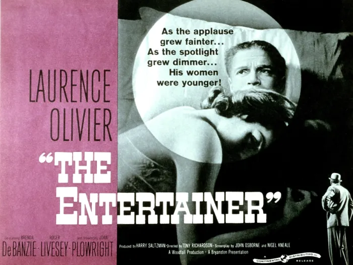 Framed Print : THE ENTERTAINER, Laurence Olivier, 1960, poster art Framed Print : THE ENTERTAINER, Laurence Olivier, 1960, poster art