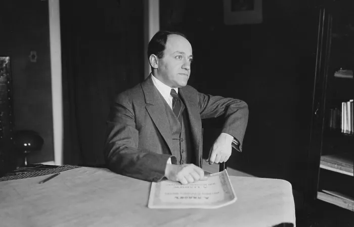 Framed Print : Ernest Bloch (1880-1959) Swiss born Jewish composer of emotionally and spiritually evocative music. Ca. 1920. He immigrated to the US in 1939