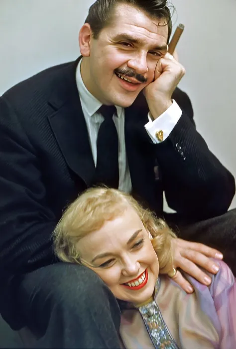 Framed Print : Ernie Kovacs and wife Edie Adams, October 28, 1961