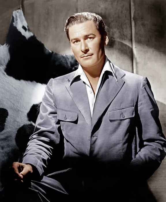 Framed Print : Errol Flynn, ca. 1940s