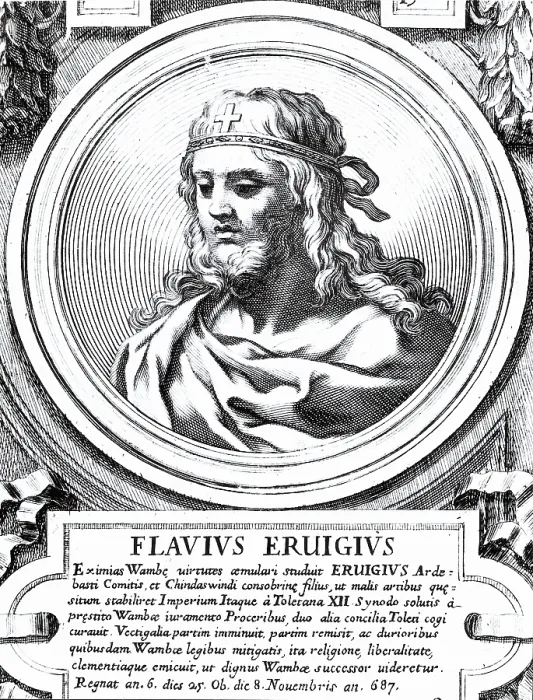 Framed Print : ERWIG (?-687). Engraving. AISA / Everett Collection**US SALES ONLY** Framed Print : ERWIG (?-687). Engraving. AISA / Everett Collection**US SALES ONLY**