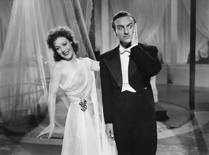 Framed Print : ETERNALLY YOURS, from left, Loretta Young, David Niven, 1939 Framed Print : ETERNALLY YOURS, from left, Loretta Young, David Niven, 1939