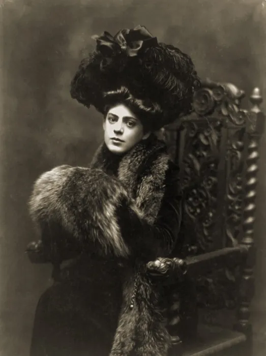 Framed Print : Ethel Barrymore (1879-1959), in a 1901 studio portrait by Burr McIntosh