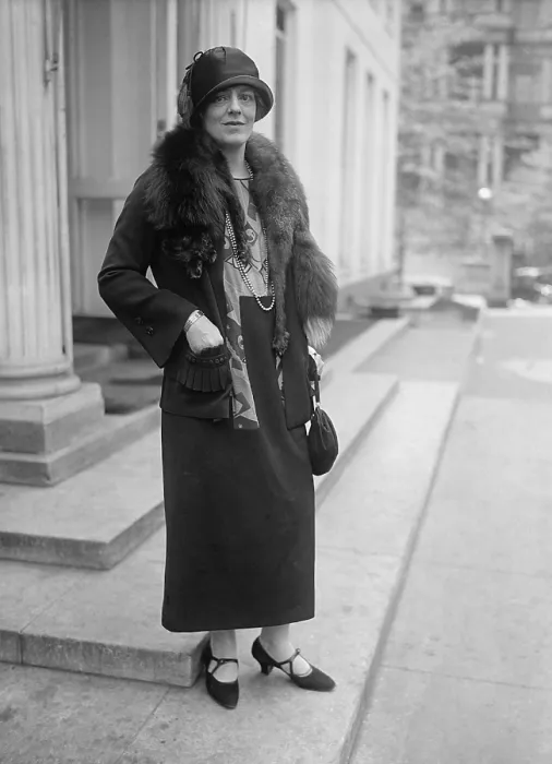Framed Print : Ethel Barrymore (1879-1959), at the White House, Washington, D.C. April 1925
