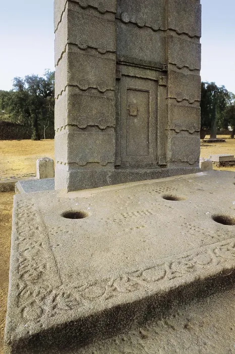 Framed Print : ETHIOPIA. TIGRAY. Axum. Monolithic column (3rd c.). Coptic art. AISA / Everett Collection**US SALES ONLY** Framed Print : ETHIOPIA. TIGRAY. Axum. Monolithic column (3rd c.). Coptic art. AISA / Everett Collection**US SALES ONLY**