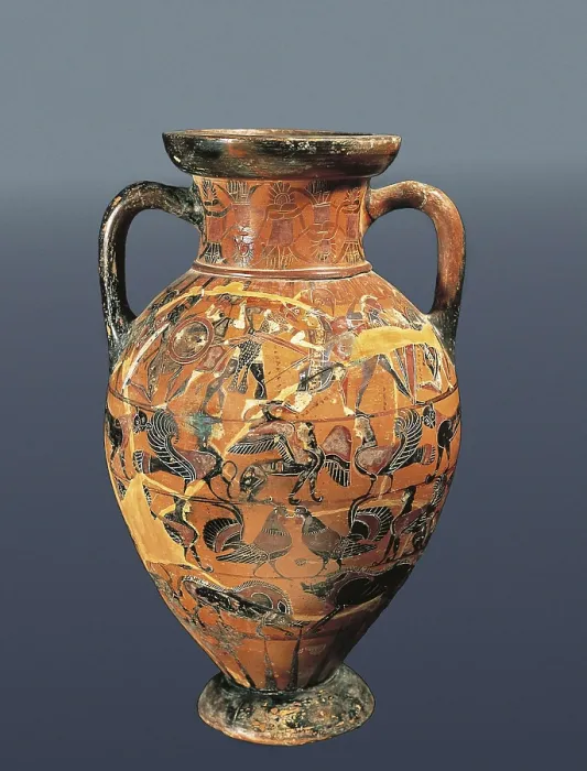 Framed Print : Etruscan amphore. beg. 6th c. BC. Etruscan art. Ceramics. ITALY. Cerveteri. National Etruscan Museum of Archaeology. AISA / Everett Collection**US SALES ONLY** Framed Print : Etruscan amphore. beg. 6th c. BC. Etruscan art. Ceramics. ITALY. Cerveteri. National Etruscan Museum of Archaeology. AISA / Everett Collection**US SALES ONLY**