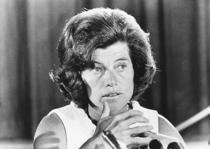 Framed Print : Eunice Kennedy Shriver announced for an International Conference on Abortion. August 9, 1967. Shriver was vocal supporter of the pro-life movement within the Democratic Party