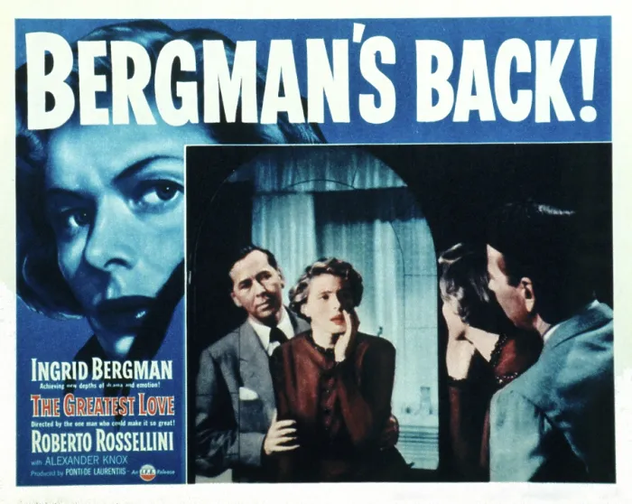 Framed Print : EUROPA 51, (aka THE GREATEST LOVE), Alexander Knox, Ingrid Bergman, 1952