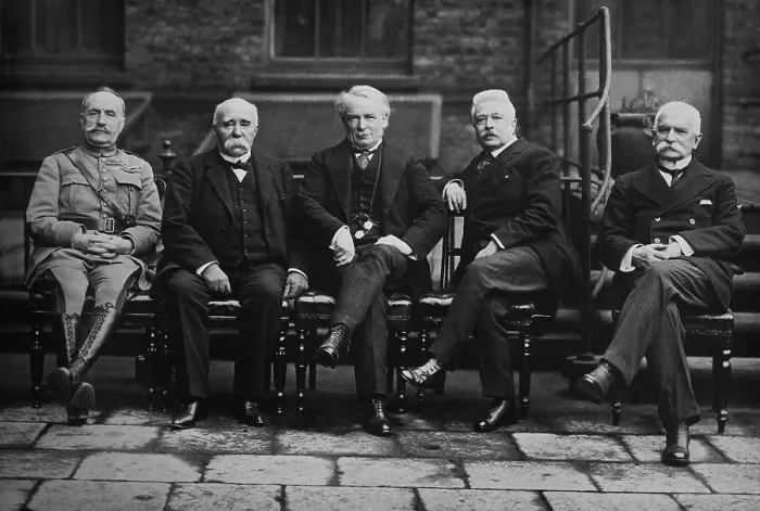 Framed Print : European Allied leaders in Paris Peace Conference, 1919 Framed Print : European Allied leaders in Paris Peace Conference, 1919