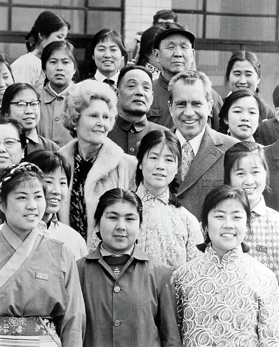 Framed Print : EV1858 - NIXON IN CHINA. Courtesy: CSU Archives / Everett Collection Framed Print : EV1858 - NIXON IN CHINA. Courtesy: CSU Archives / Everett Collection