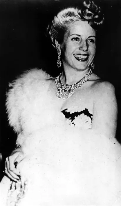 Framed Print : Eva Peron, circa late 1940s. Courtesy: CSU Archives  /  Everett Collection