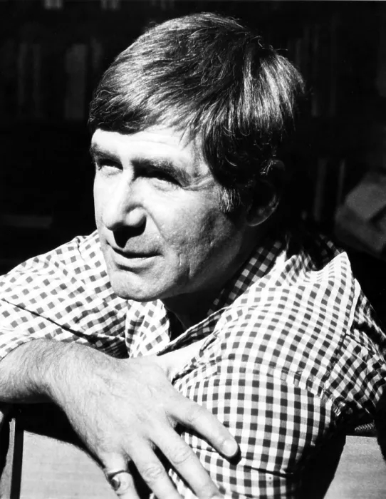 Framed Print : Evan Hunter, aka Ed McBain, circa 1978.. Courtesy: CSU Archives  /  Everett Collection