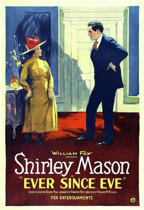 Framed Print : EVER SINCE EVE, left to right: Shirley Mason, Herbert Heyes, 1921, TM and Copyright 20th Century Fox Film Corp. All rights reserved. / courtesy Everett Collection