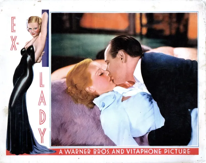 Framed Print : EX-LADY, from left, Bette Davis, Monroe Owsley, 1933
