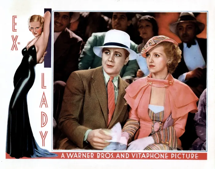 Framed Print : EX-LADY, from left, Gene Raymond, Bette Davis, 1933