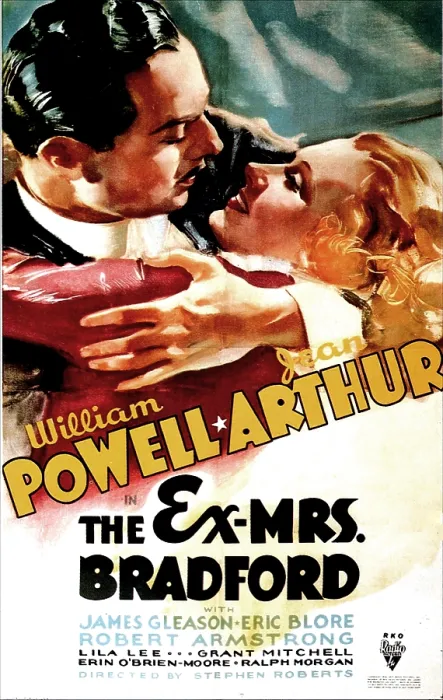 Framed Print : THE EX-MRS. BRADFORD, US poster art, from left: William Powell, Jean Arthur, 1936 Framed Print : THE EX-MRS. BRADFORD, US poster art, from left: William Powell, Jean Arthur, 1936