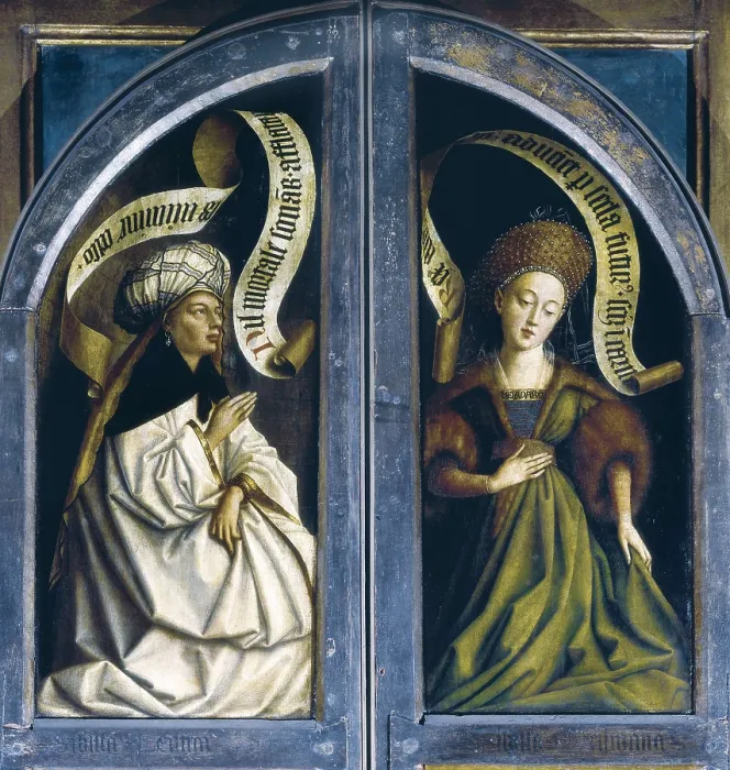 Framed Print : EYCK, Jan van (1390-1441); EYCK, Hubert van (1370-1426). The Ghent Altarpiece or Adoration of the Mystic Lamb. 1425-1432. BELGIUM. Ghent. Saint Bavo Cathedral Framed Print : EYCK, Jan van (1390-1441); EYCK, Hubert van (1370-1426). The Ghent Altarpiece or Adoration of the Mystic Lamb. 1425-1432. BELGIUM. Ghent. Saint Bavo Cathedral