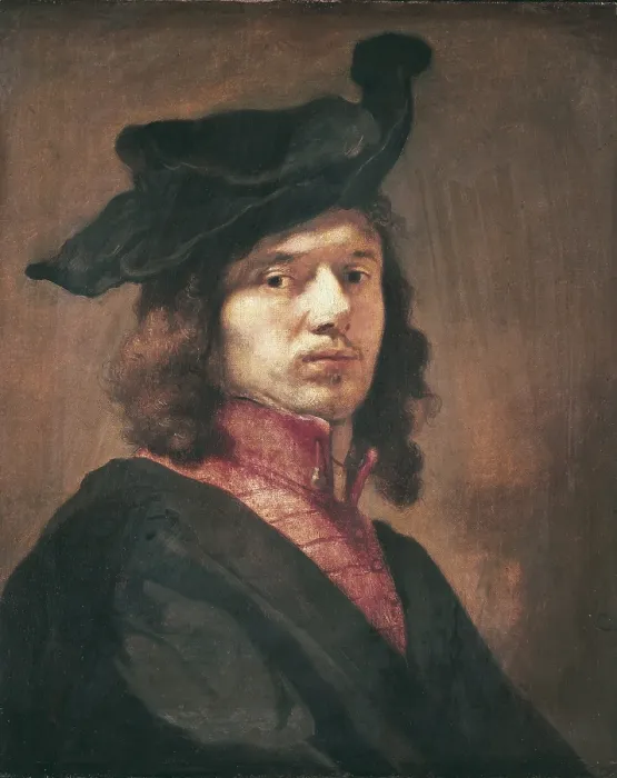 Framed Print : FABRITIUS, Carel (1622-1654). Self-portrait. ca. 1650. Baroque art. Oil on canvas. GERMANY. Munich. Alte Pinakothek (Old Pinacotheca) Framed Print : FABRITIUS, Carel (1622-1654). Self-portrait. ca. 1650. Baroque art. Oil on canvas. GERMANY. Munich. Alte Pinakothek (Old Pinacotheca)