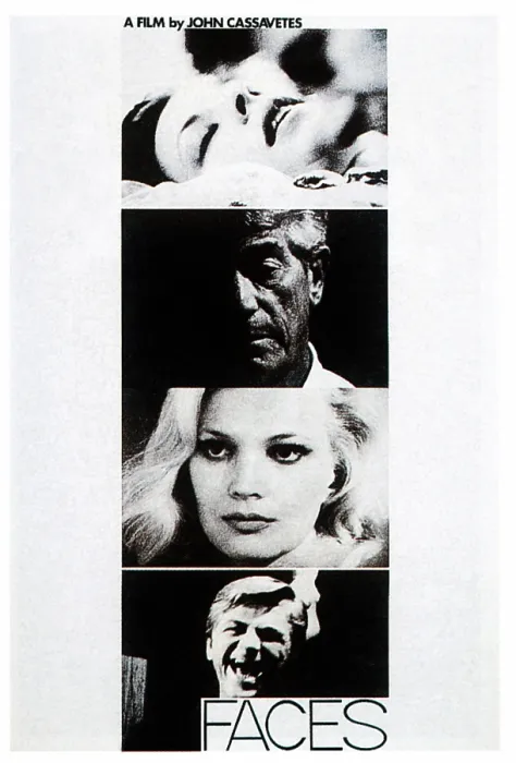 Framed Print : FACES, John Marley, Gena Rowlands, Seymour Cassel on poster art, 1968 Framed Print : FACES, John Marley, Gena Rowlands, Seymour Cassel on poster art, 1968
