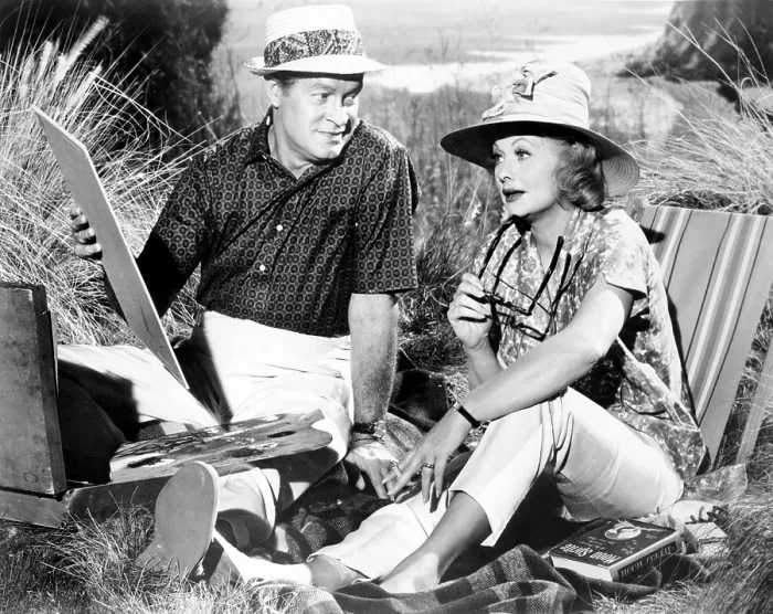 Framed Print : THE FACTS OF LIFE, from left, Bob Hope, Lucille Ball, 1960
