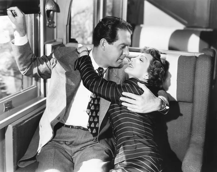 Framed Print : FAMILY HONEYMOON, from left: Fred MacMurray, Claudette Colbert, 1948 Framed Print : FAMILY HONEYMOON, from left: Fred MacMurray, Claudette Colbert, 1948