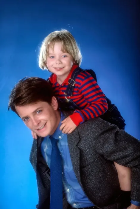 Framed Print : FAMILY TIES, from left: Brian Bonsall, Michael J. Fox, (1986), 1982-89 Framed Print : FAMILY TIES, from left: Brian Bonsall, Michael J. Fox, (1986), 1982-89