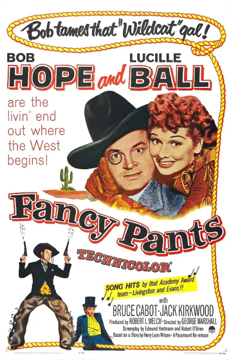 Framed Print : FANCY PANTS, US poster, Bob Hope, Lucille Ball, 1950 Framed Print : FANCY PANTS, US poster, Bob Hope, Lucille Ball, 1950