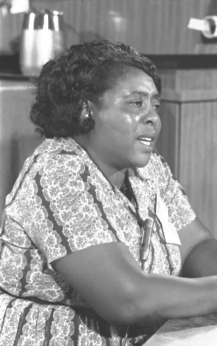 Framed Print : Fannie Lou Hamer (1917-1977)
