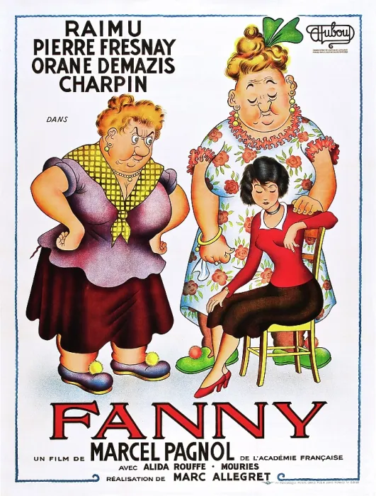 Framed Print : FANNY, French poster art, 1932