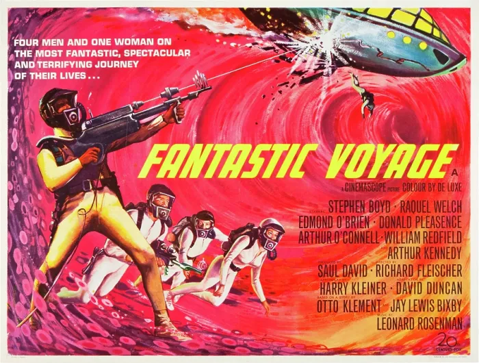 Framed Print : FANTASTIC VOYAGE, British poster art, 1966, TM and Copyright 20th Century Fox Film Corp. All rights reserved. / courtesy Everett Collection Framed Print : FANTASTIC VOYAGE, British poster art, 1966, TM and Copyright 20th Century Fox Film Corp. All rights reserved. / courtesy Everett Collection