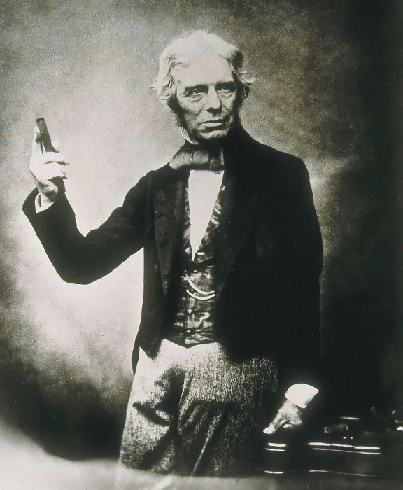 Framed Print : FARADAY, Michael (1791-1867). AISA / Everett Collection**US SALES ONLY**