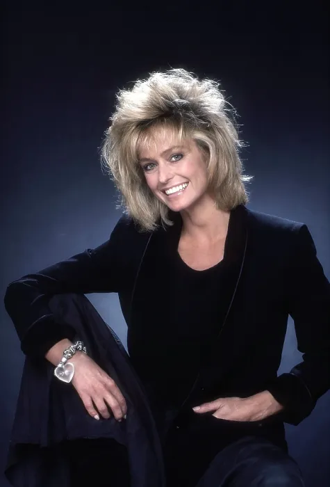 Framed Print : Farrah Fawcett, 1983 Framed Print : Farrah Fawcett, 1983