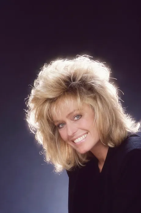 Framed Print : Farrah Fawcett, 1983