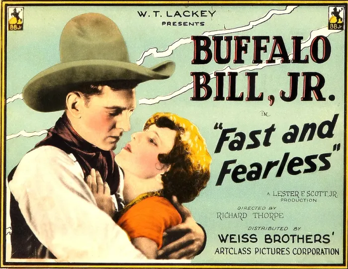 Framed Print : FAST AND FEARLESS, from left: Jay Wilsey (aka Buffalo Bill Jr.), Jean Arthur, 1924 Framed Print : FAST AND FEARLESS, from left: Jay Wilsey (aka Buffalo Bill Jr.), Jean Arthur, 1924