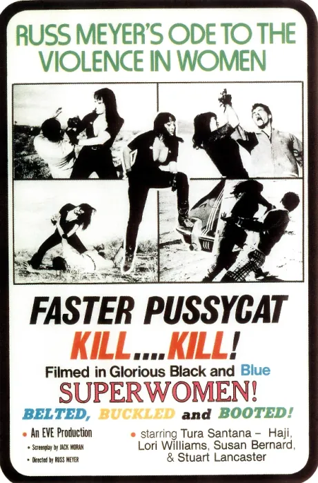 Framed Print : FASTER, PUSSYCAT! KILL! KILL!, Tura Satana, 1965