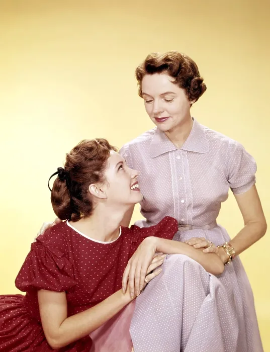 Framed Print : FATHER KNOWS BEST, from left, Elinor Donahue, Jane Wyatt, (1959), 1954-60