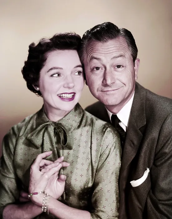 Framed Print : FATHER KNOWS BEST, from left, Jane Wyatt, Robert Young, 1954-60