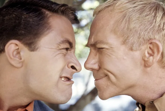 Framed Print : MY FAVORITE MARTIAN, from left, costars Bill Bixby, Ray Walston, 1963-66 (1963 photo) Framed Print : MY FAVORITE MARTIAN, from left, costars Bill Bixby, Ray Walston, 1963-66 (1963 photo)