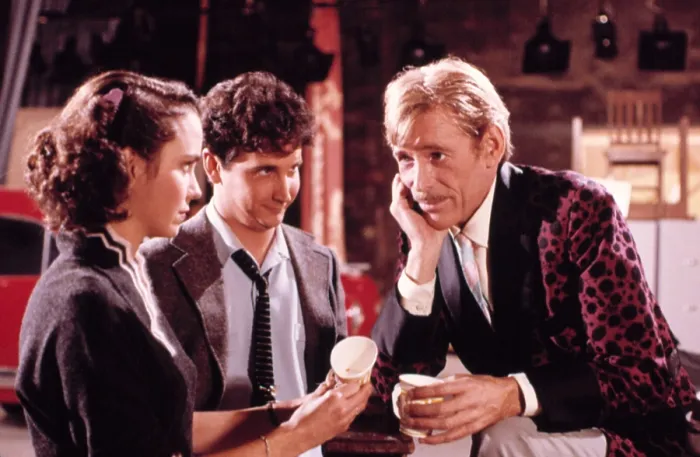 Framed Print : MY FAVORITE YEAR, Jessica Harper, Mark Linn-Baker, Peter O'Toole, 1982