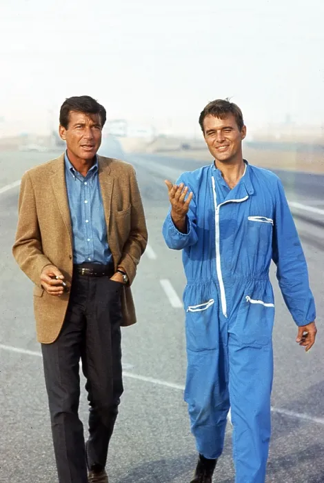 Framed Print : THE F.B.I. from left: Efrem Zimbalist Jr. William Reynolds, (1967), 1966-74