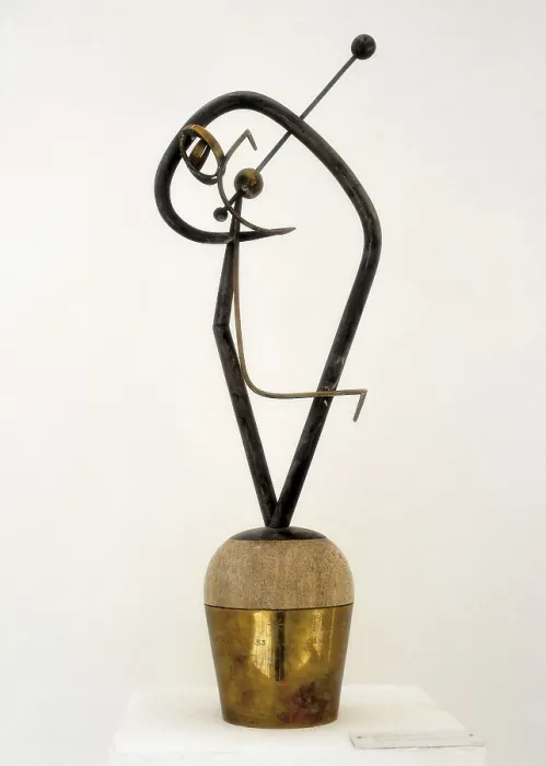 Framed Print : FERRANT VAZQUEZ, Angel (1889-1961). Sport Trophy. 1953. Sculpture. Private Collection. AISA / Everett Collection - Image has fine art copyright