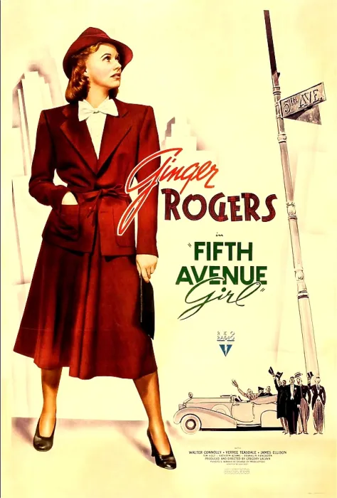 Framed Print : FIFTH AVENUE GIRL (aka 5TH AVE GIRL), Ginger Rogers, 1939 Framed Print : FIFTH AVENUE GIRL (aka 5TH AVE GIRL), Ginger Rogers, 1939