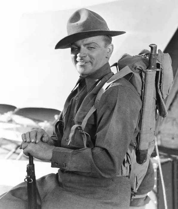 Framed Print : THE FIGHTING 69TH, James Cagney, 1940