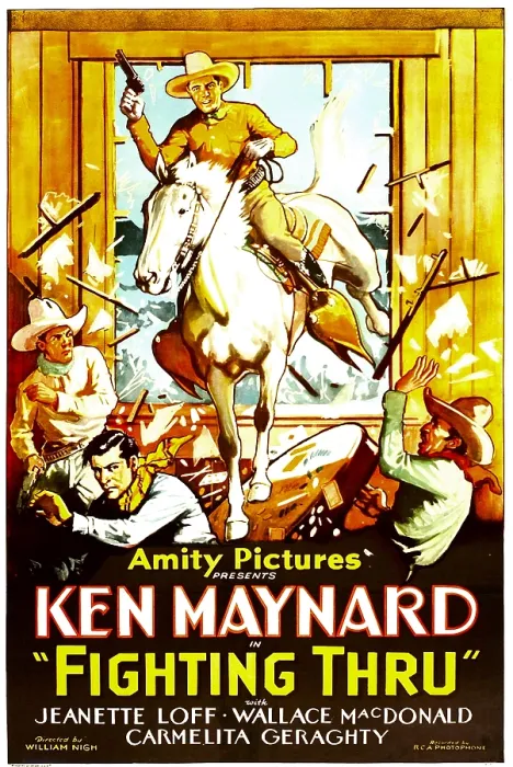 Framed Print : FIGHTING THRU (aka FIGHTING THRU; OR, CALIFORNIA IN 1878, center: Ken Maynard, 1930) Framed Print : FIGHTING THRU (aka FIGHTING THRU; OR, CALIFORNIA IN 1878, center: Ken Maynard, 1930)
