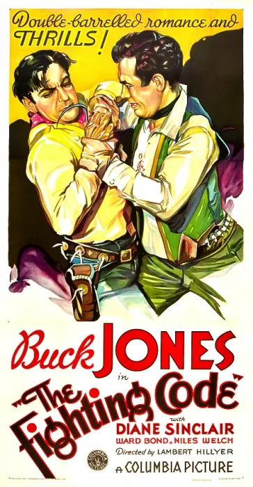 Framed Print : THE FIGHTING CODE, Buck Jones, 1933 Framed Print : THE FIGHTING CODE, Buck Jones, 1933