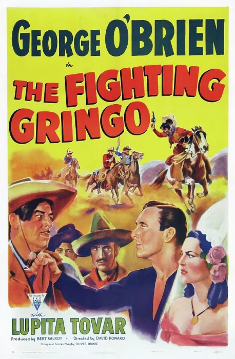 Framed Print : THE FIGHTING GRINGO, US poster art, second right: George O'Brien; right: Lupita Tovar, 1939
