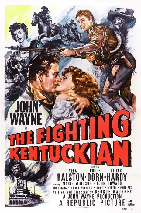 Framed Print : THE FIGHTING KENTUCKIAN, US poster, John Wayne, Vera Ralston, 1949 Framed Print : THE FIGHTING KENTUCKIAN, US poster, John Wayne, Vera Ralston, 1949